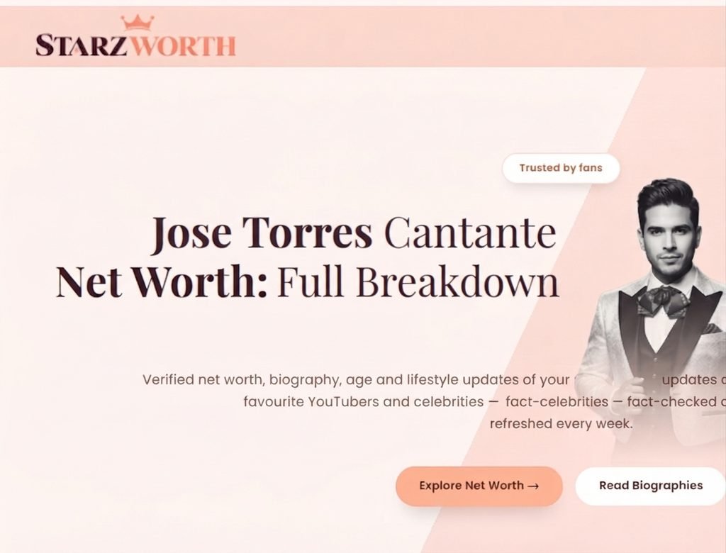 Jose Torres Cantante Net Worth Full Breakdown
