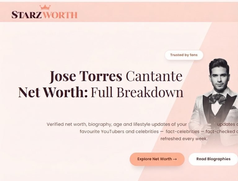 Jose Torres Cantante Net Worth Full Breakdown