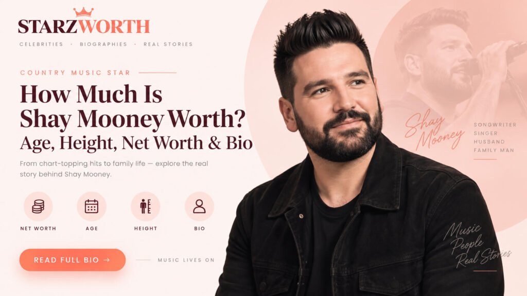 How Much Is Shay Mooney Worth? Age, Height, Net Worth & Bio