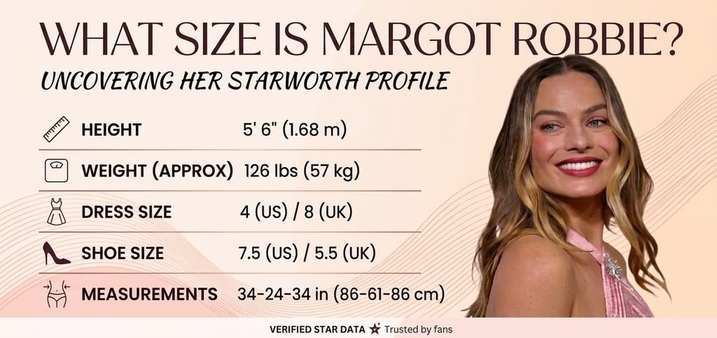What Size is Margot Robbie?